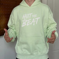 Hiit The Beat - Ultra Heavy Hoodie - light mint