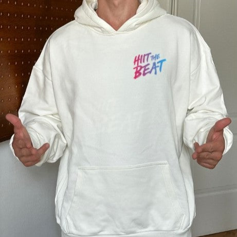 HIIT The Beat - Ultra Heavy Hoodie - white