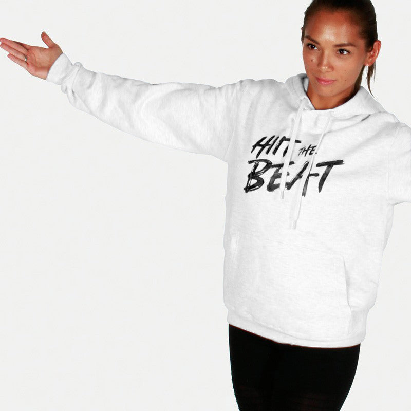 HIIT The Beat Light Hoodie white