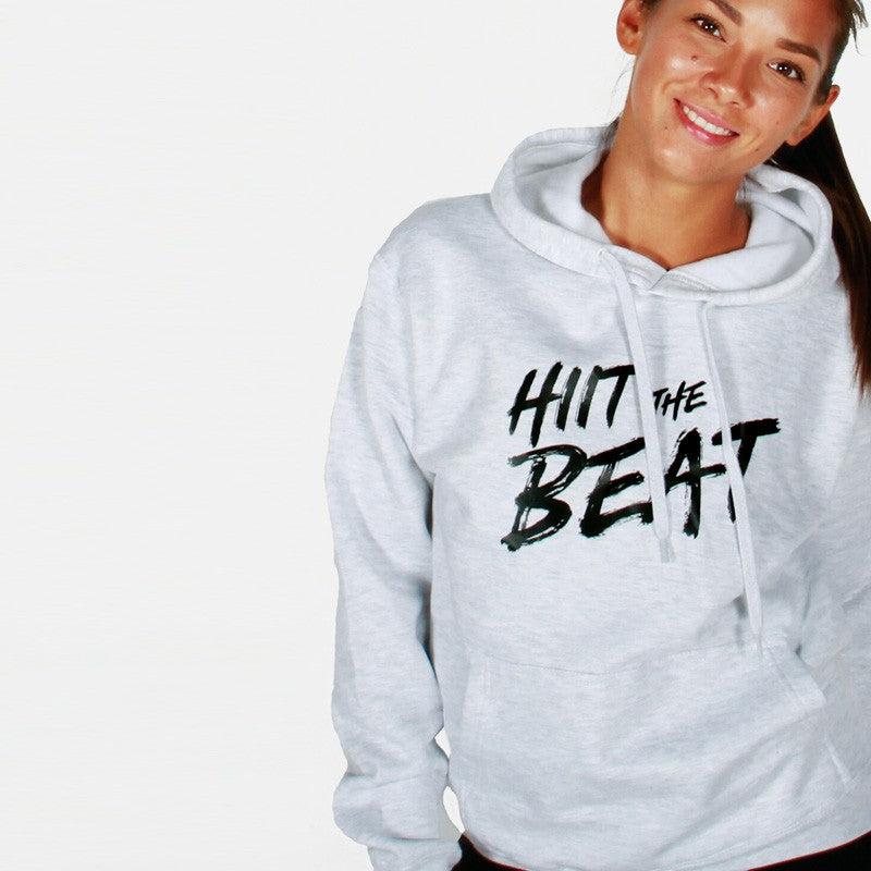 HIIT The Beat Light Hoodie lightgrey