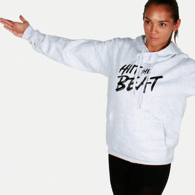 HIIT The Beat Light Hoodie lightgrey