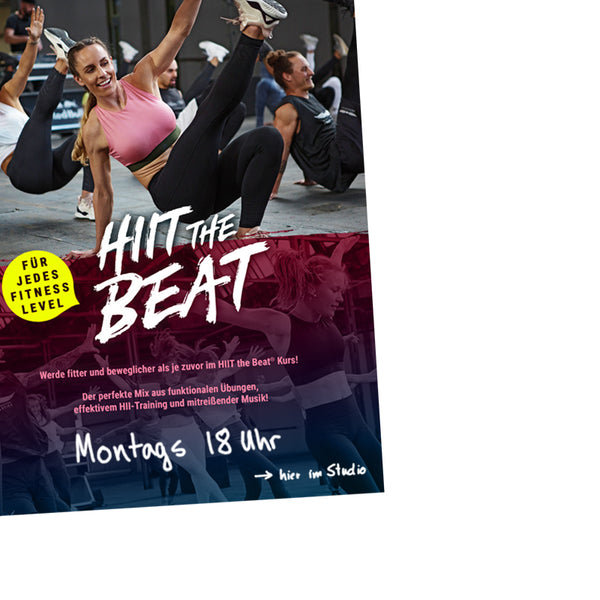 HIIT the Beat Poster 5 pack