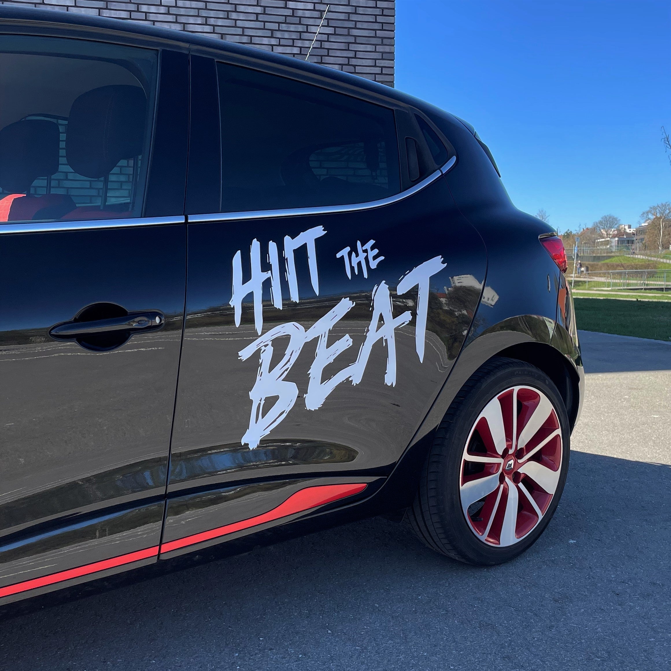 HIIT the Beat Autofolie