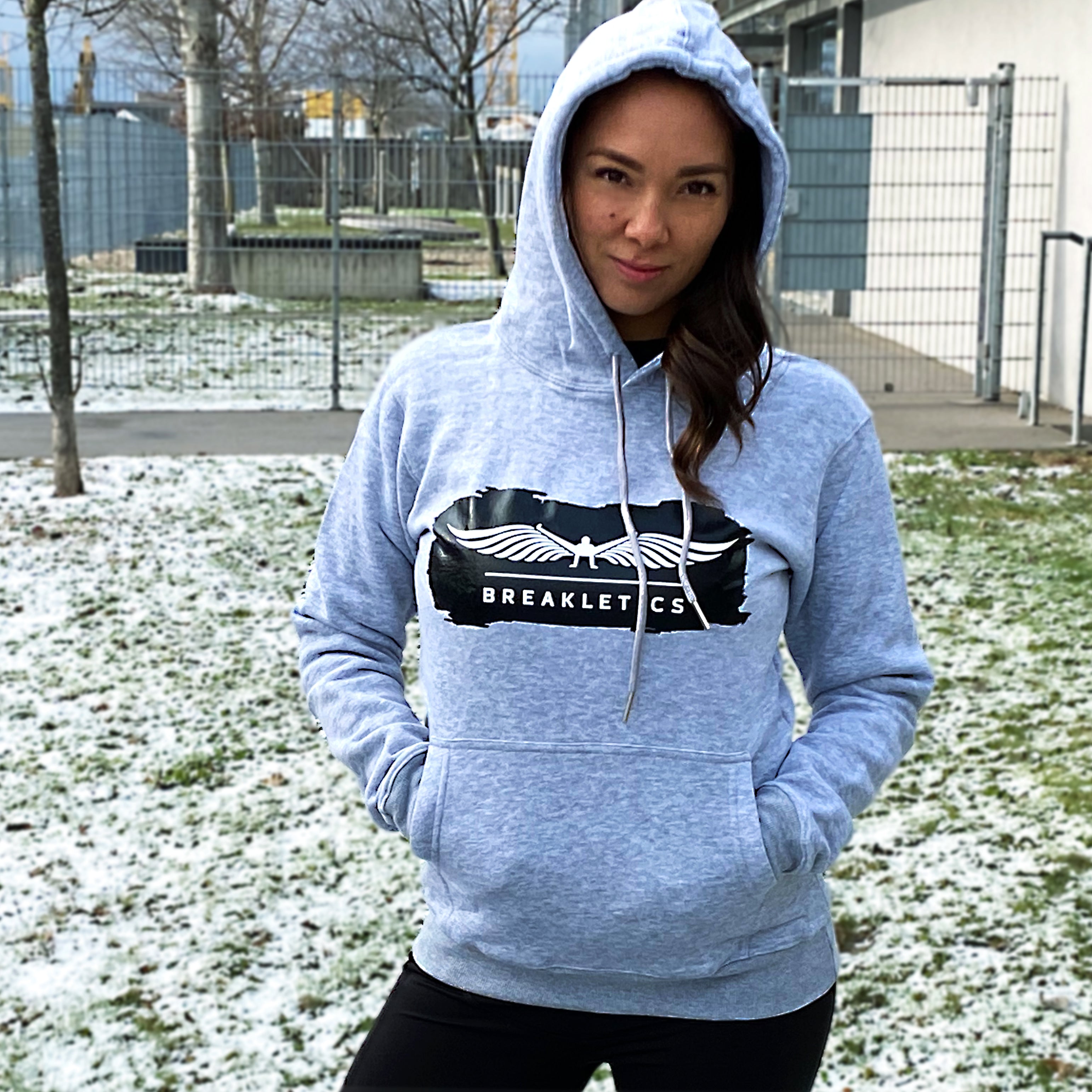 Breakletics Heavy Hoodie grey