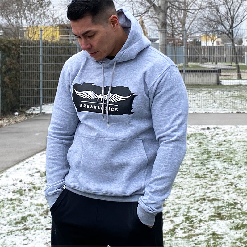 Breakletics Heavy Hoodie grey