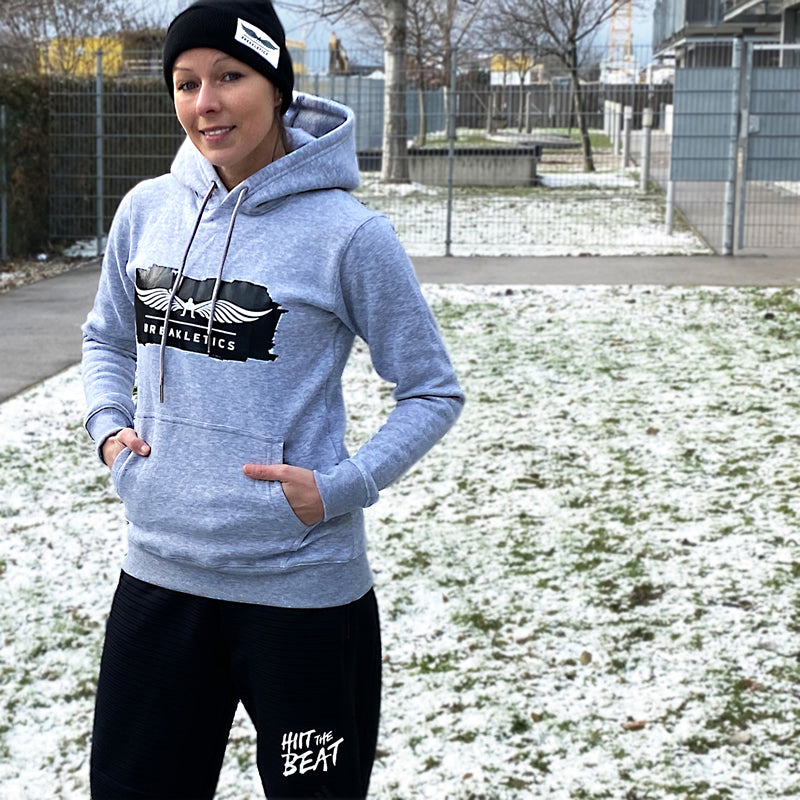 Breakletics Heavy Hoodie grey