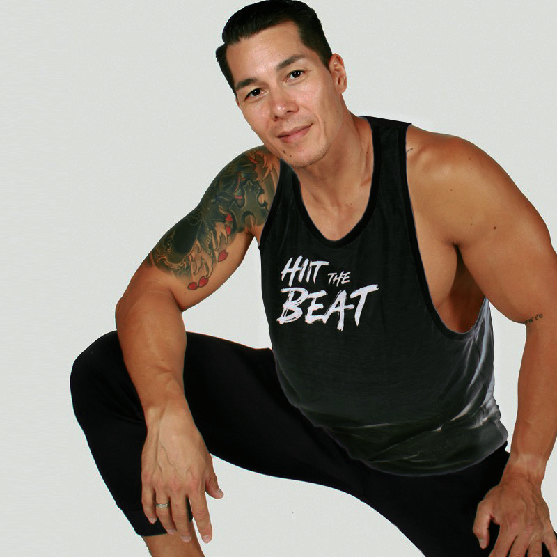 HIIT The Beat Gym Tank black